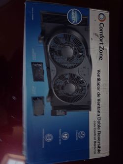 Comfort zone twin fan