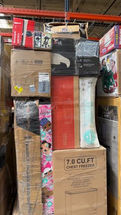 Mixed Retail Pallet Lot — Appliances, Toys & More