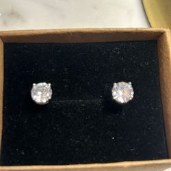 Cubic Zirconia Wedding Earrings 