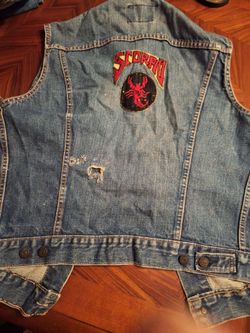 Levis denim vintage vest