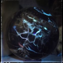RARE BLUE DRAGON SEPTARIAN SPHERE!