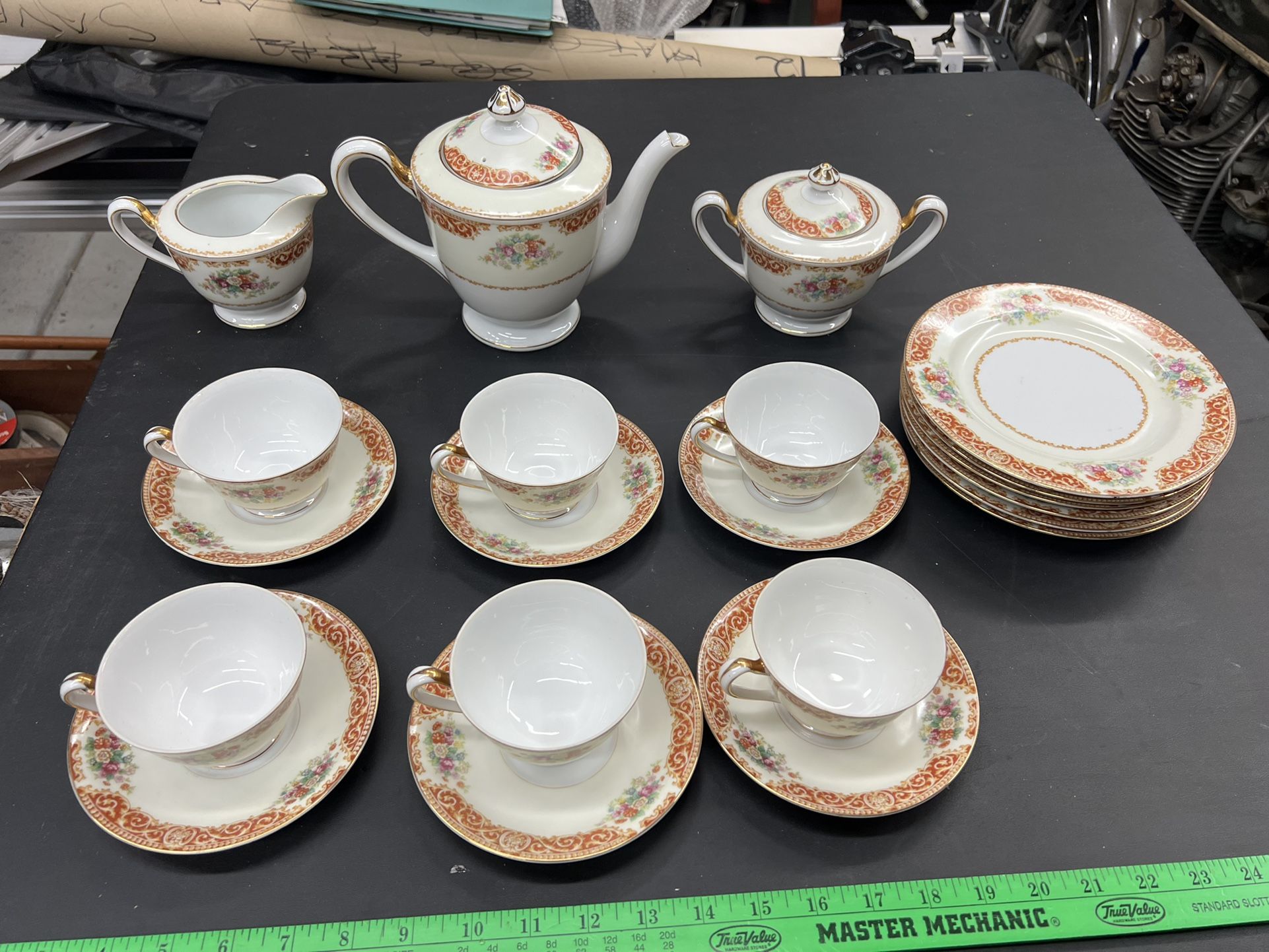 Vintage Aichi Tea Cup Set