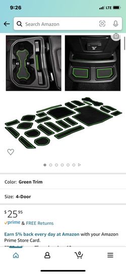 Blue Jeep Wrangler Accessories Cup Holders 