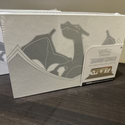 2 Unopened Charizard Premium Collection Boxes 