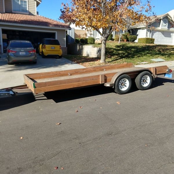 16' Flatbed Trailer for Sale in Beaumont, CA OfferUp