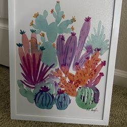 Cactus Picture Frame 