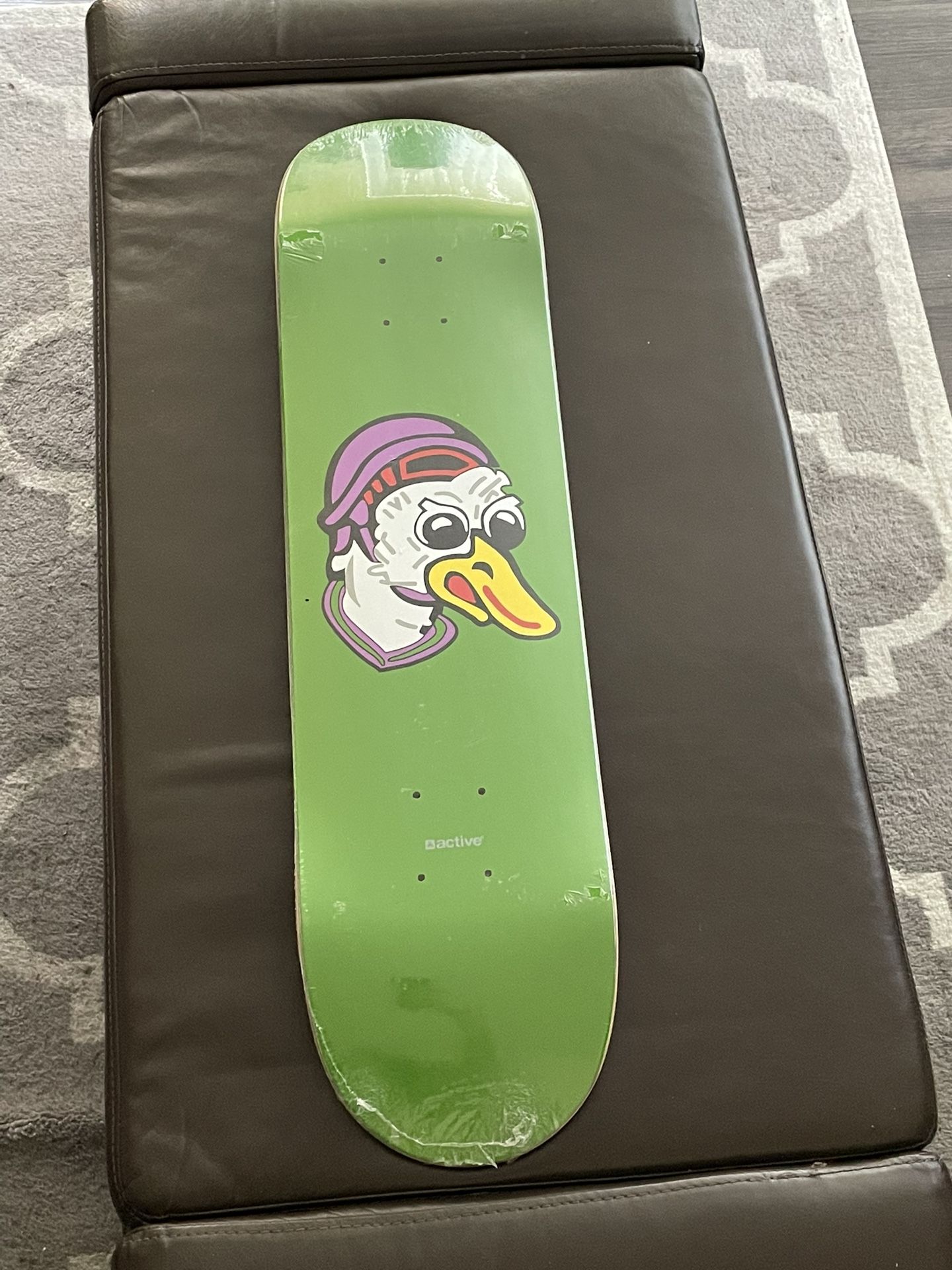 Mighty Ducks D-5 Logo Active Skateboard Deck Anaheim