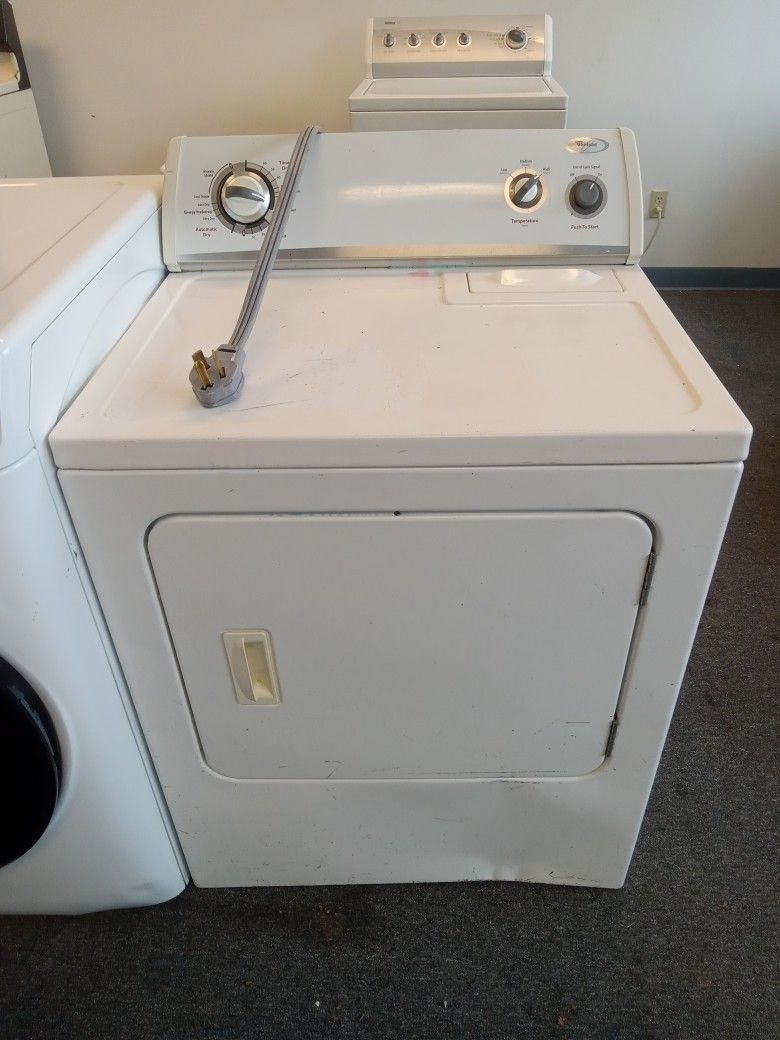Heavy duty super capacity whirlpool electric dryer