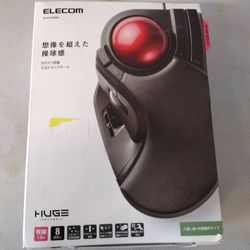 Elecom Huge Trackball Mouse Fingerball Gaming