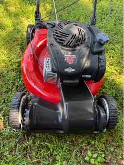 Lawn mower yard machine start right up excellent condition front Wheels Drive Self Propelled work great