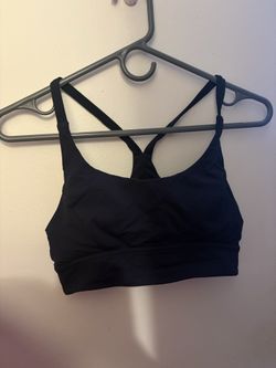Navy blue lululemon train times sports bra size 6