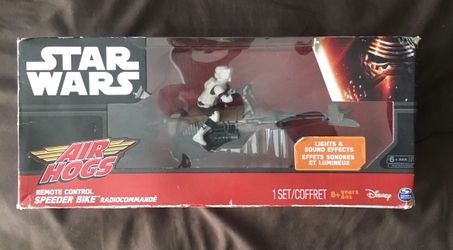 Air Hogs Star Wars remote control speeder bike
