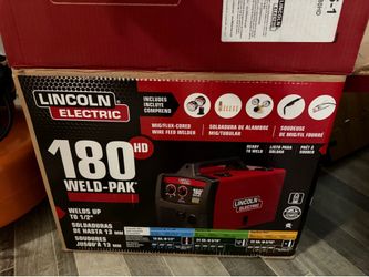 🔥 ¡LINCOLN ELECTRIC 180HD WELD-PAK! 🔥