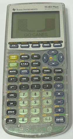 Texas Instruments TI-83  Graphing Calculator (#1372