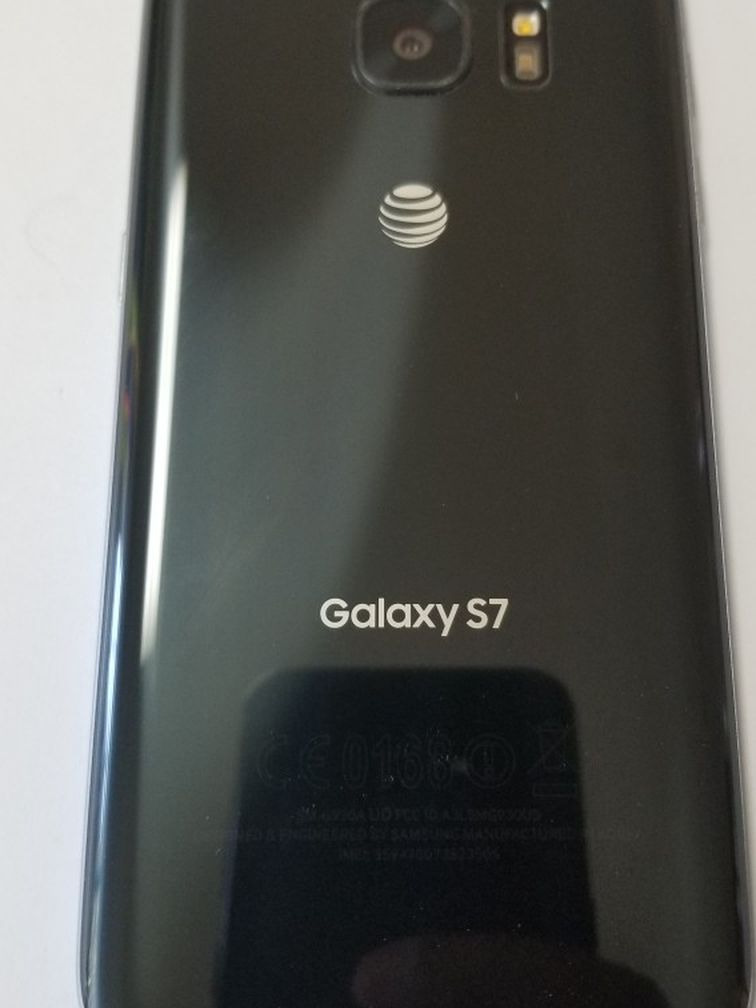 Unlocked Samsung S7 32g Black Onyx Excellent Clean Imei