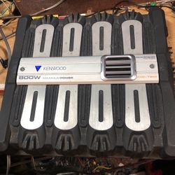 Kenwood 800 Watts 2 Channel Amplifier 