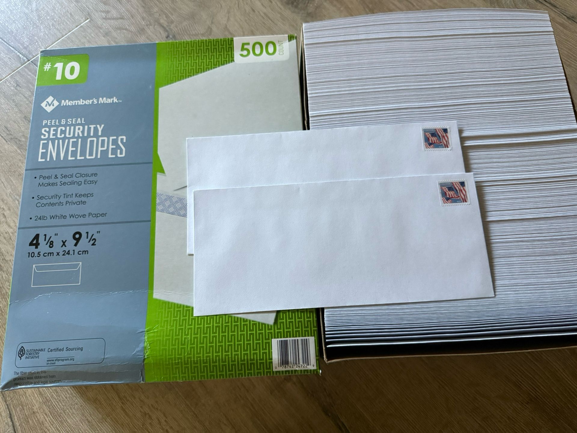 Forever Stamp And Envelope