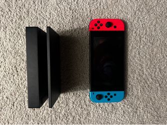 Nintendo Switch Console with Dock | Red/Blue Joy Cons | Great Condition