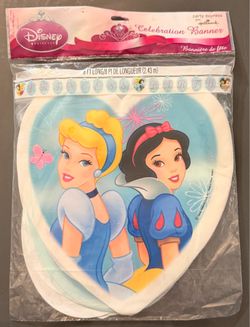 Disney Princess Celebration Banner New