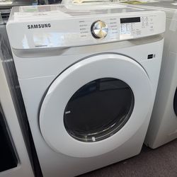 Product Description: Samsung 7.5-cu ft Stackable Vented Electric Dryer (White )