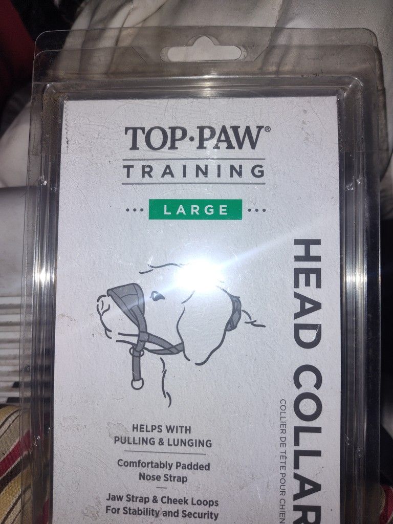 For Sale a Large Top Paw Canine/ Dog Head Training Collar