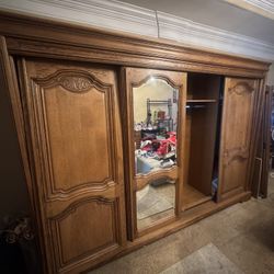 Wood Closet Cabinet 