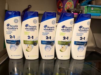 Brand new head and shoulders (5) for ($20)(Cash only)(price is firm)