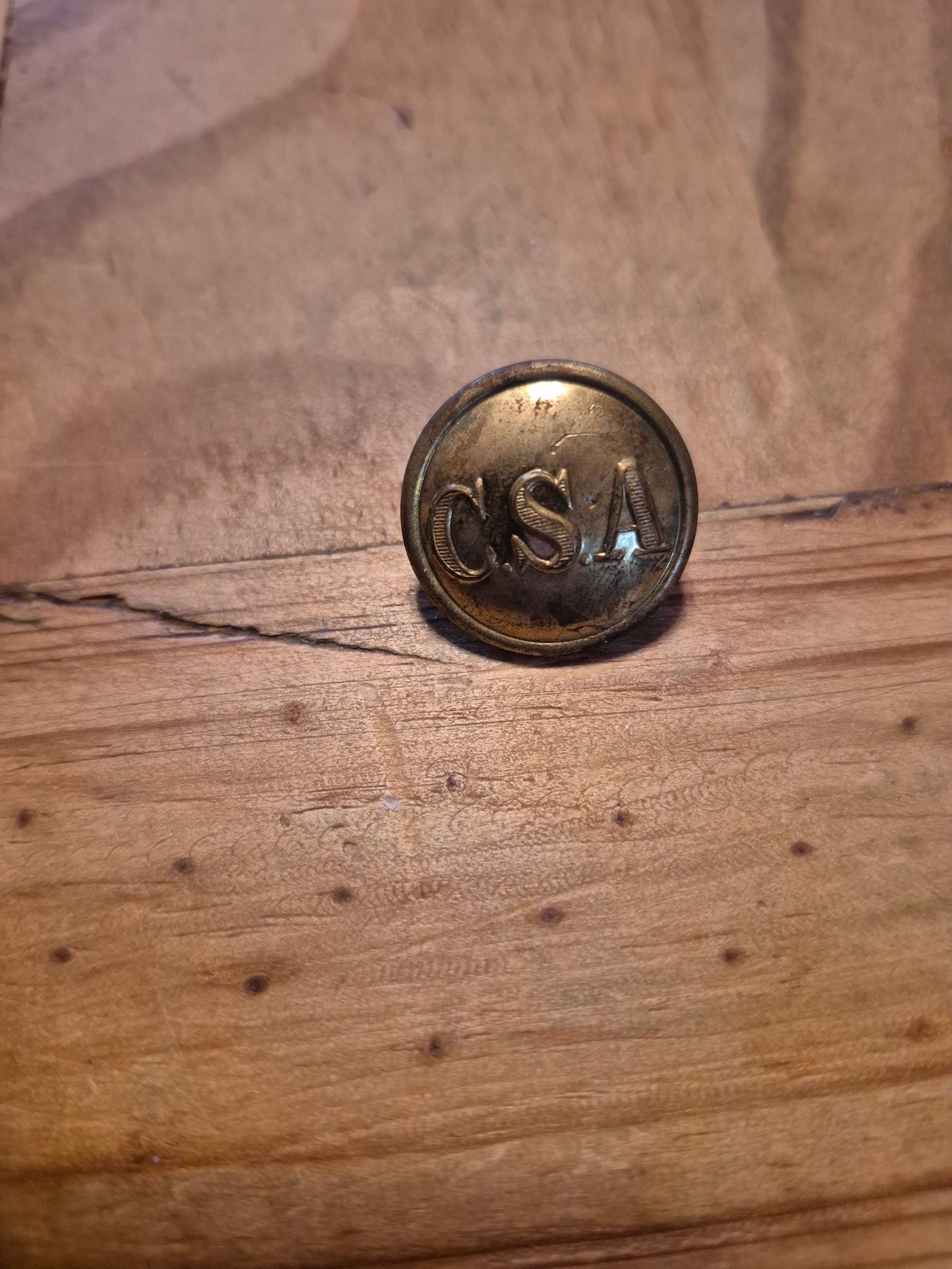 CSA Confederate Uniform Button Superior Quality 