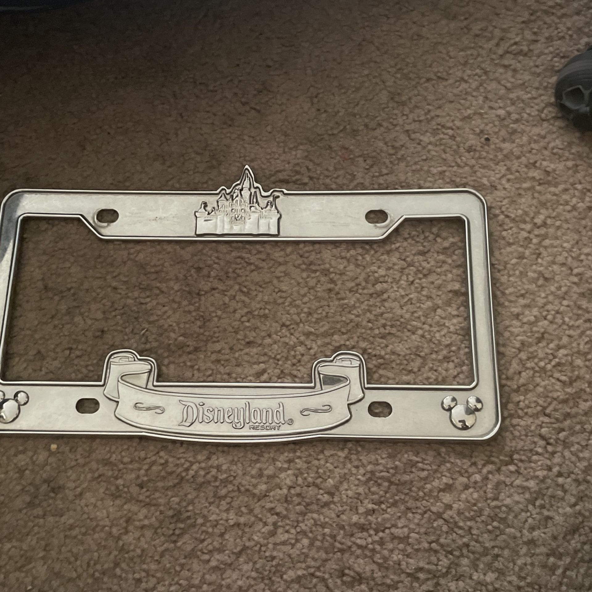Disneyland License Plate Cover
