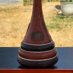 LEATHER DECANTER