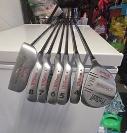 Wilson Pro Staff Golf Clubs