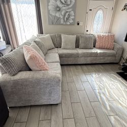 Beautiful Sectional 2 Pieces 
