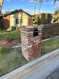Brick Mailbox