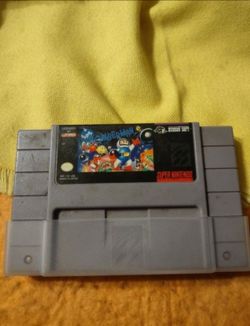 Super NES super bomberman with protective sleeve tested and works amazing