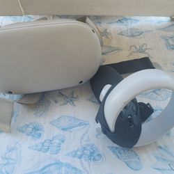 META QUEST  2 128. GB....VR. HEAD SET.  ( ONE. CONTROLLER   ONLY)