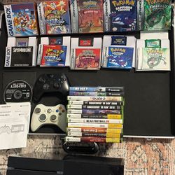 - Pokemon Rare Game Lot: Emerald, Sapphire, Pinball Ruby & Sapphire, MDRRT, SuperMario, Xbox