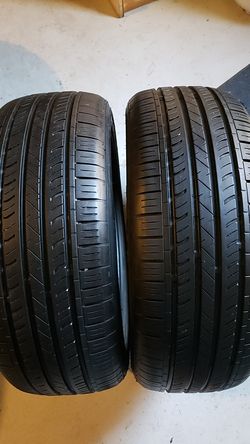 Land port in great condition 2 tires 215 55 17 80% tread