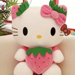 Hello Kitty Strawberry Plushie!