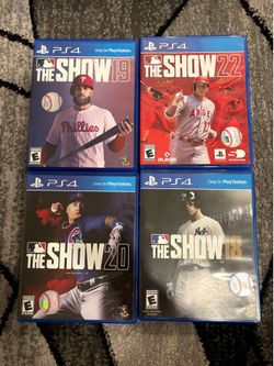 MLB the show 18,19,20,22 all for 30$