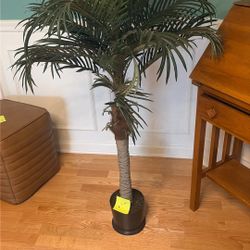 faux palm tree 