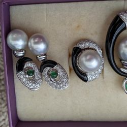 Necklace Earrings And Ring 