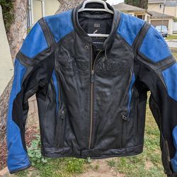 Scorpion racing leather jacket