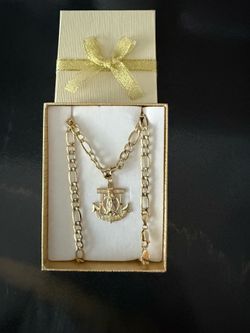 Cadena de oro de 14k