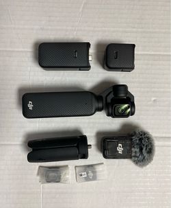 DJI Osmo Pocket 3-Axis Stabilizer and 4K Handheld Camera With Expansion Kit