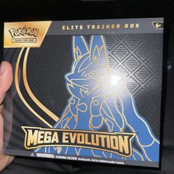 Pokemon Mega Evolution ETB