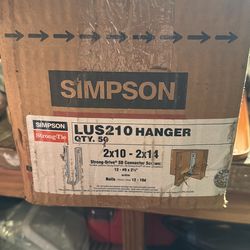 Deck Hangers LUS210 2X10- 2X14