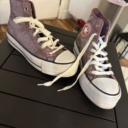 Glitter High-Top Converse Chuck Taylor All Star Sneakers