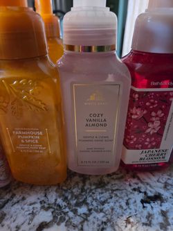 Bath & Body foam soaps. New. Each