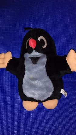 MU plush mole hand puppet