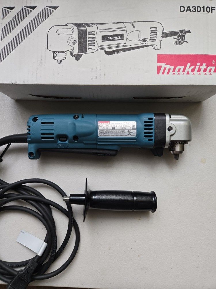 ANGLE DRILL MAKITA  (3/8) DA3010F 